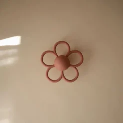 Mushie Daisy Rattle Teether