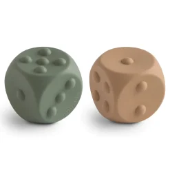 Mushie Dice Press Toy 2-Pack