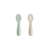 Mushie First Feeding Baby Spoons 2-Pack