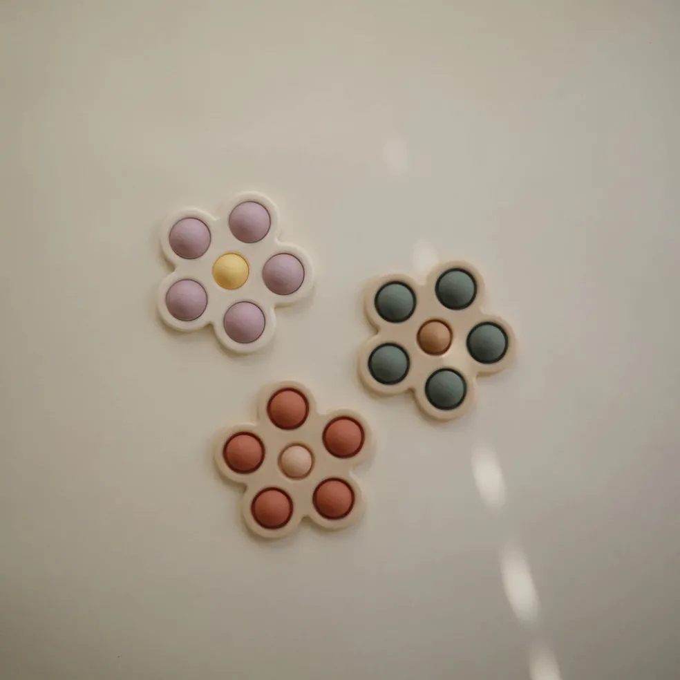 Mushie Flower Press Toy