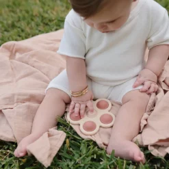 Mushie Flower Press Toy