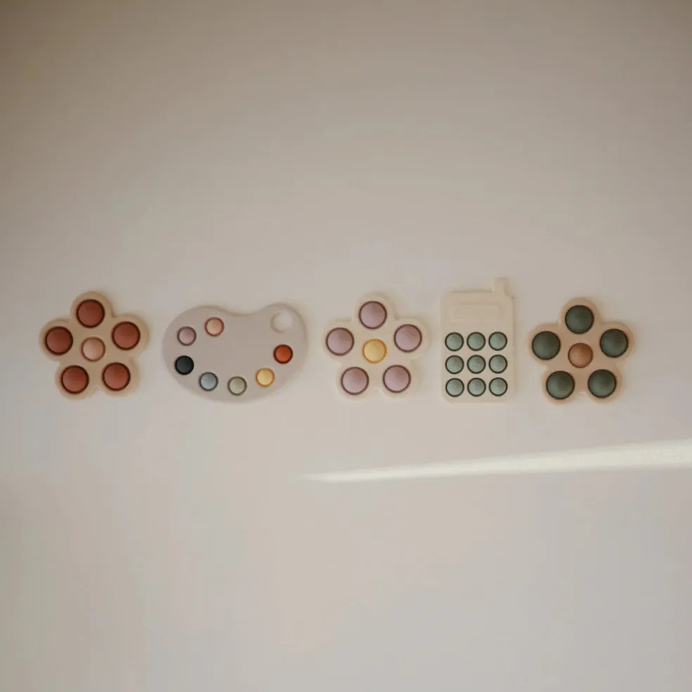 Mushie Flower Press Toy