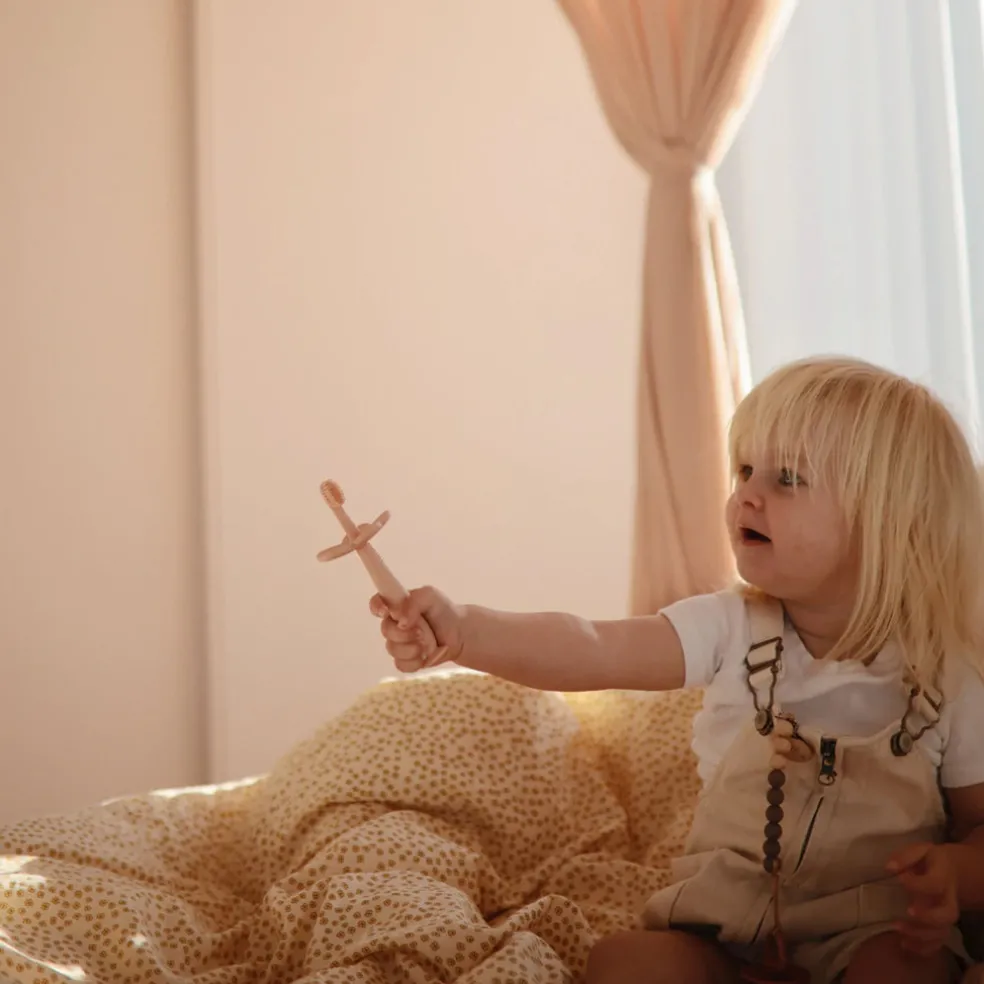 Mushie Flower Training Toothbrush