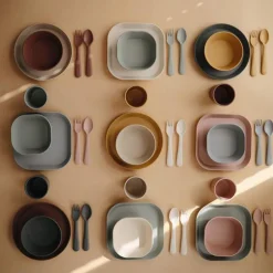 Mushie Fork and Spoon Set