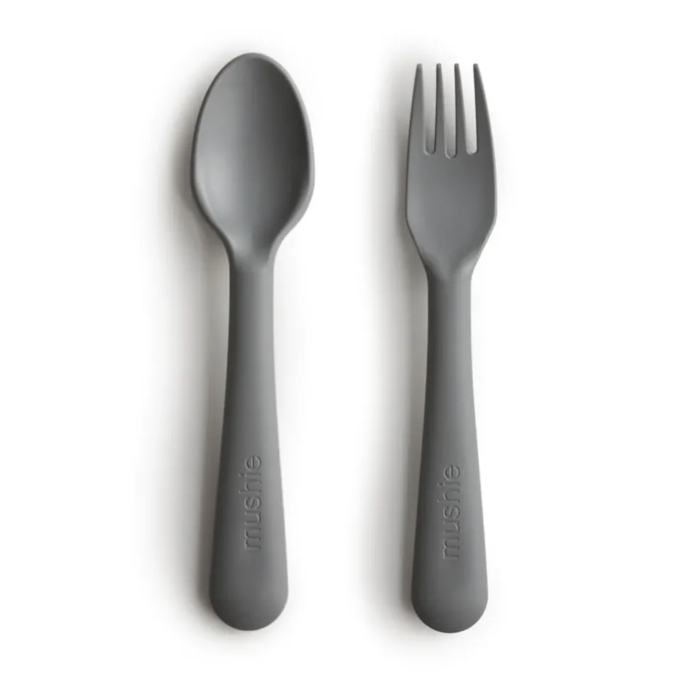 Mushie Fork and Spoon Set