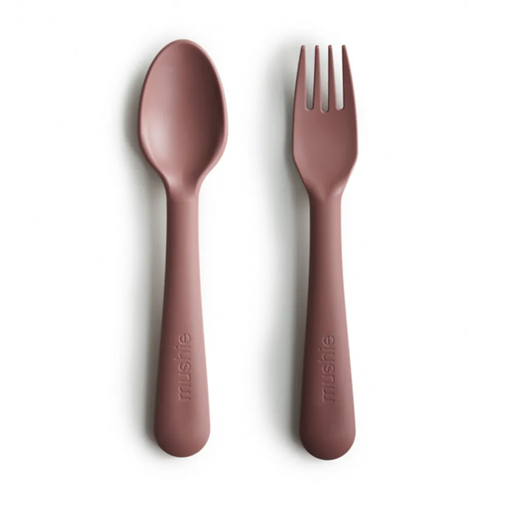 Mushie Fork and Spoon Set