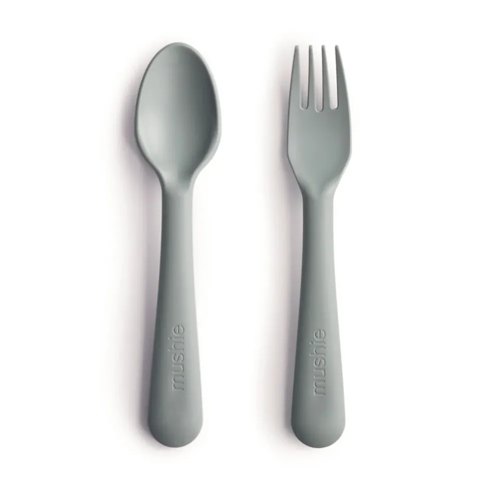 Mushie Fork and Spoon Set