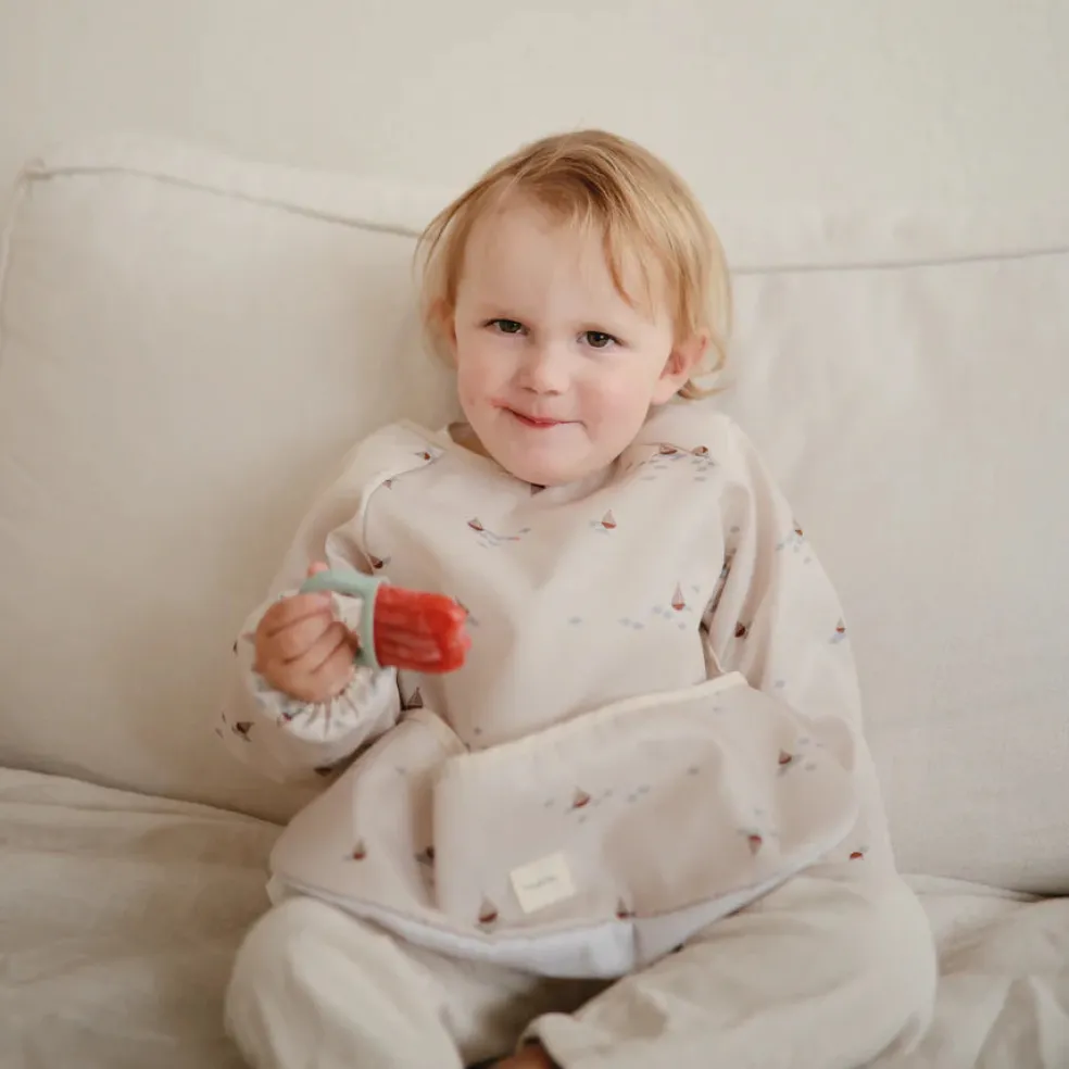 Mushie Long Sleeve Bib
