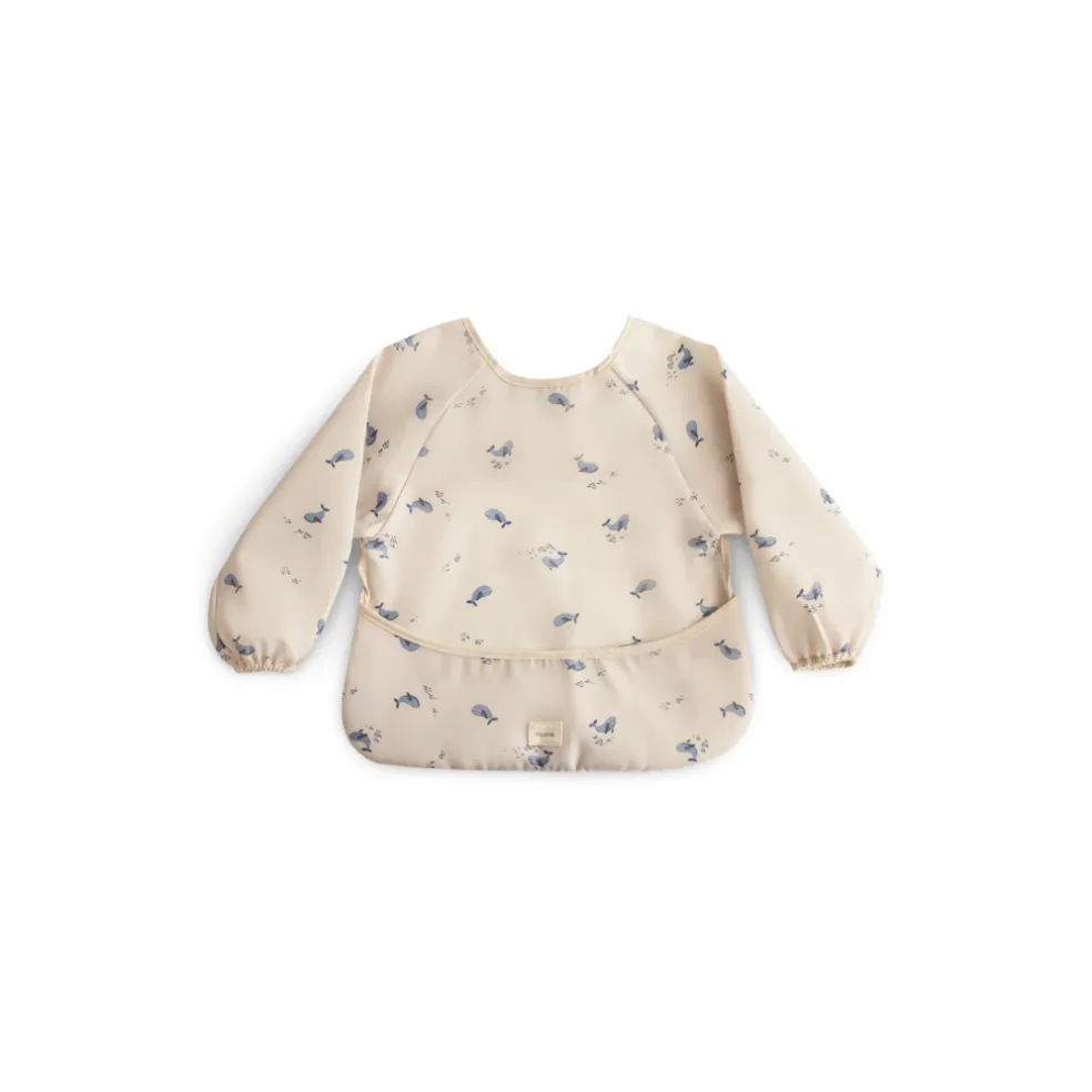 Mushie Long Sleeve Bib