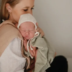 Mushie Organic Cotton Muslin Burp Cloth 2-Pack