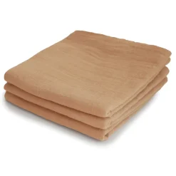 Mushie Organic Cotton Muslin Cloths 3-Pack