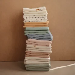 Mushie Organic Cotton Muslin Cloths 3-Pack