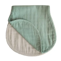 Mushie Organic Cotton Muslin Burp Cloth 2-Pack