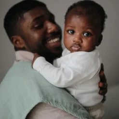 Mushie Organic Cotton Muslin Burp Cloth 2-Pack