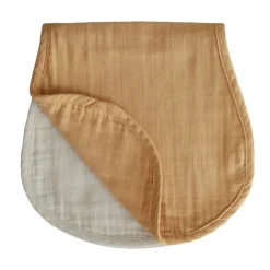 Mushie Organic Cotton Muslin Burp Cloth 2-Pack