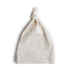 Mushie Ribbed Baby Beanie