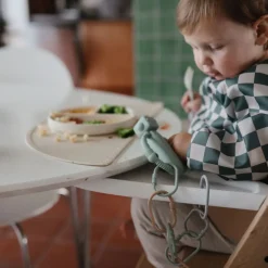 Mushie Robot Rattle Teether