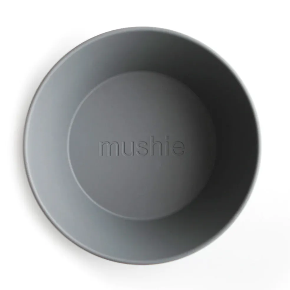 Mushie Round Dinnerware Bowl, Set of 2