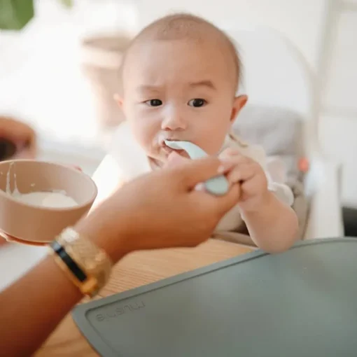 Mushie Silicone Feeding Spoons 2-Pack