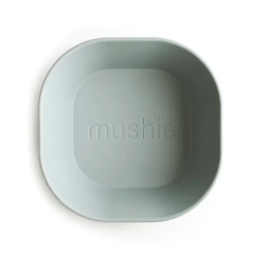 Mushie Square Dinnerware Bowl, Set of 2