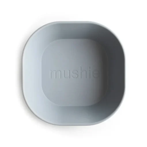 Mushie Square Dinnerware Bowl, Set of 2