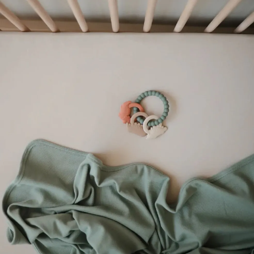 Mushie Teething Ring