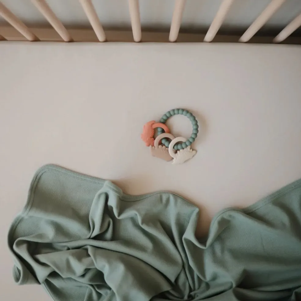 Mushie Teething Ring