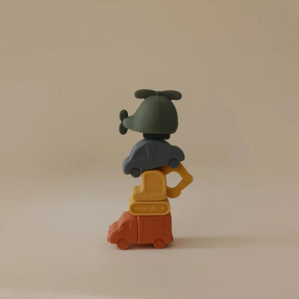 Mushie Vehicles Mold Free Bath Play Set