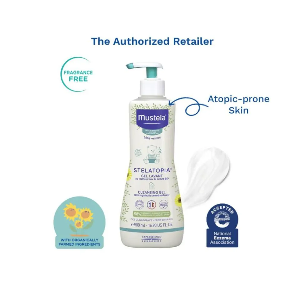 Mustela Stelatopia Cleansing Gel