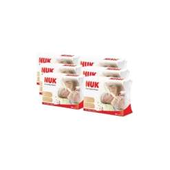 NUK Baby Dry Cotton Wipes (80 sheets) x 6