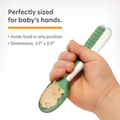 NumNum Pre-Spoon GOOtensil Silicone Spoon (2 Pack)