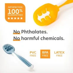 NumNum Pre-Spoon GOOtensil Silicone Spoon (2 Pack)