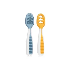 NumNum Pre-Spoon GOOtensil Silicone Spoon (2 Pack)