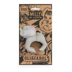 Oli&Carol Nelly the Elephant Chewable Bracelets Teether