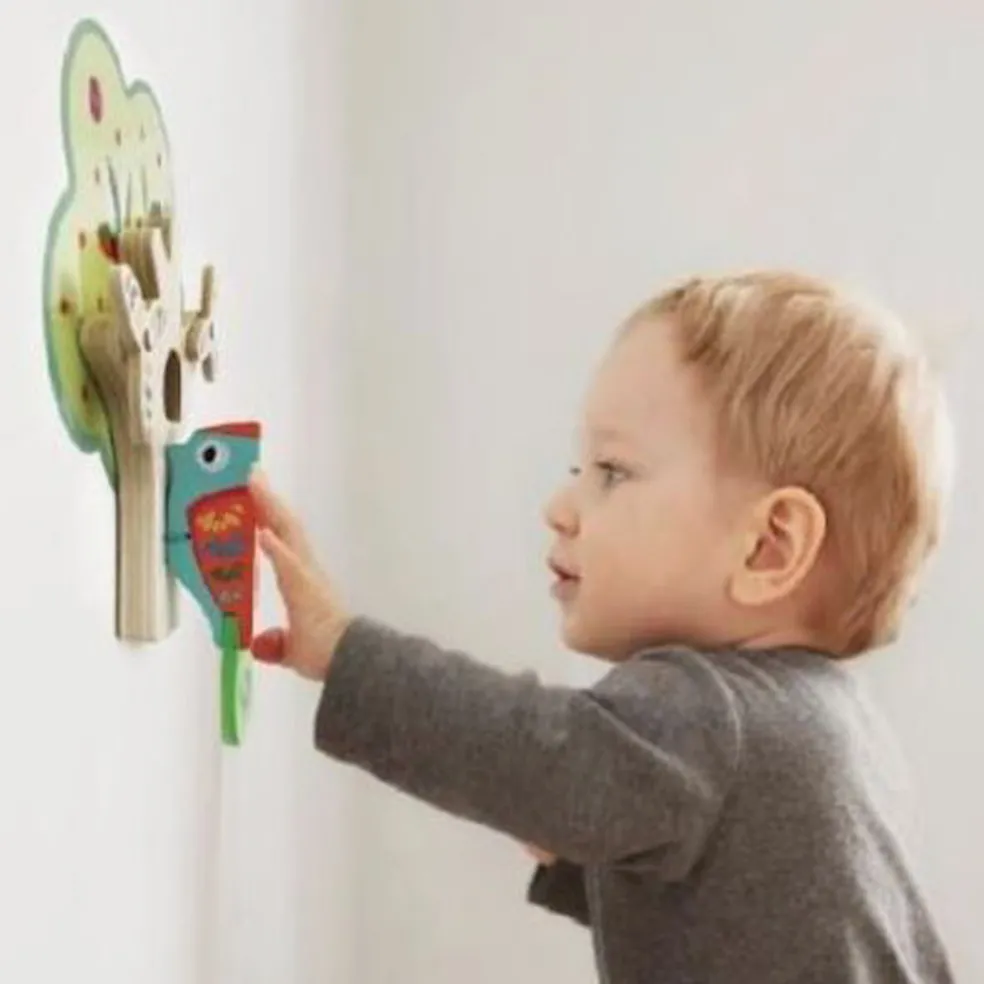 Oribel Vertiplay Wall Toys - Busy WoodPecker