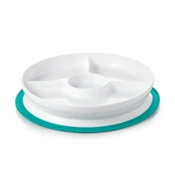 OXO Tot Stick & Stay Suction Divided Plate