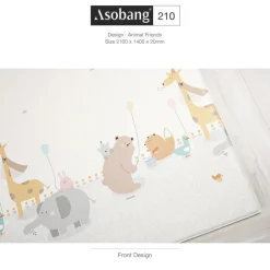 Parklon Asobang PVC Playmat - Animal Friends