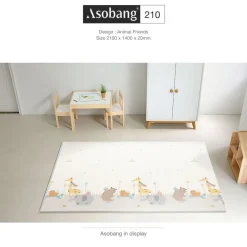 Parklon Asobang PVC Playmat - Animal Friends
