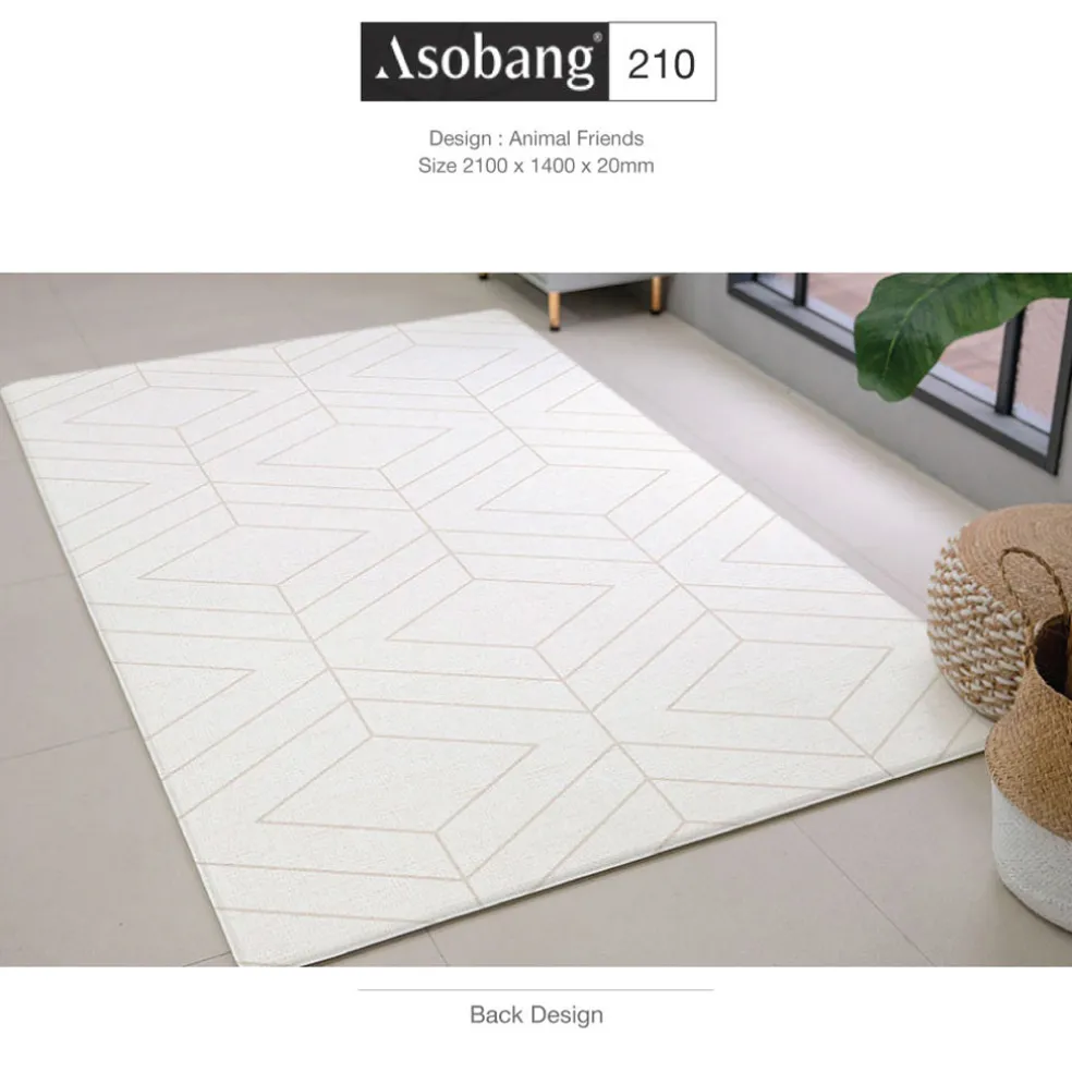 Parklon Asobang PVC Playmat - Animal Friends