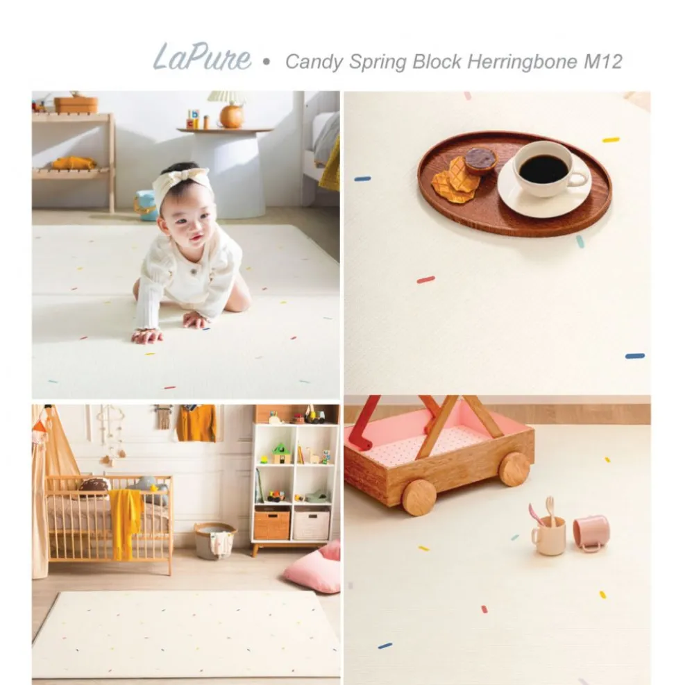 Parklon LaPure Candy Spring Block Herringbone (size M12)