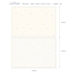 Parklon LaPure Candy Spring Block Herringbone (size M12)
