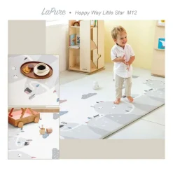 Parklon Lapure PVC Playmat Happy Way Herringbone
