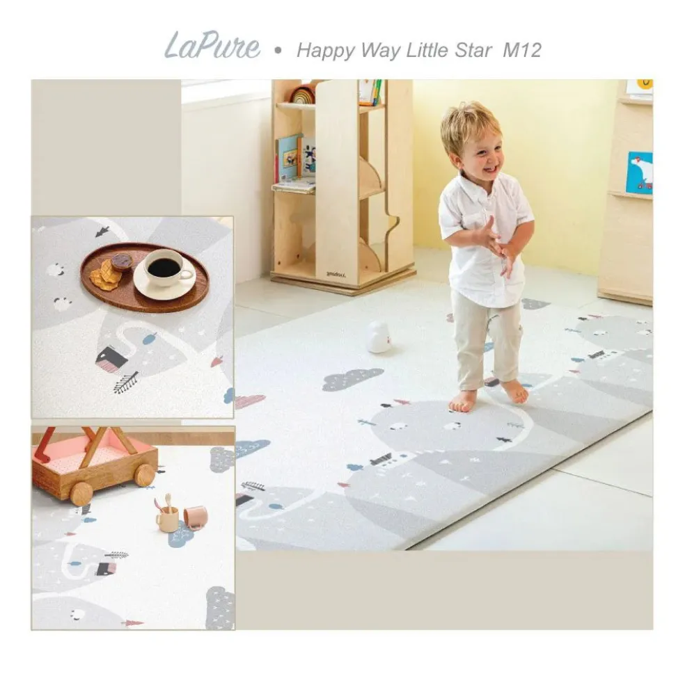 Parklon Lapure PVC Playmat Happy Way Herringbone