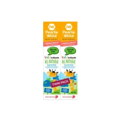 Pearlie White All Natural KidsToothpaste - Blueberry 45gm (Buy 1 Get 1 Free)