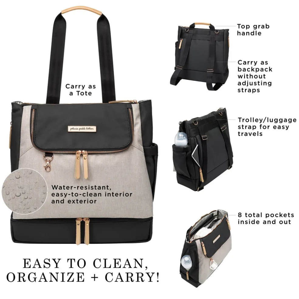 Petunia Pickle Bottom Pivot Pack - Black Sand