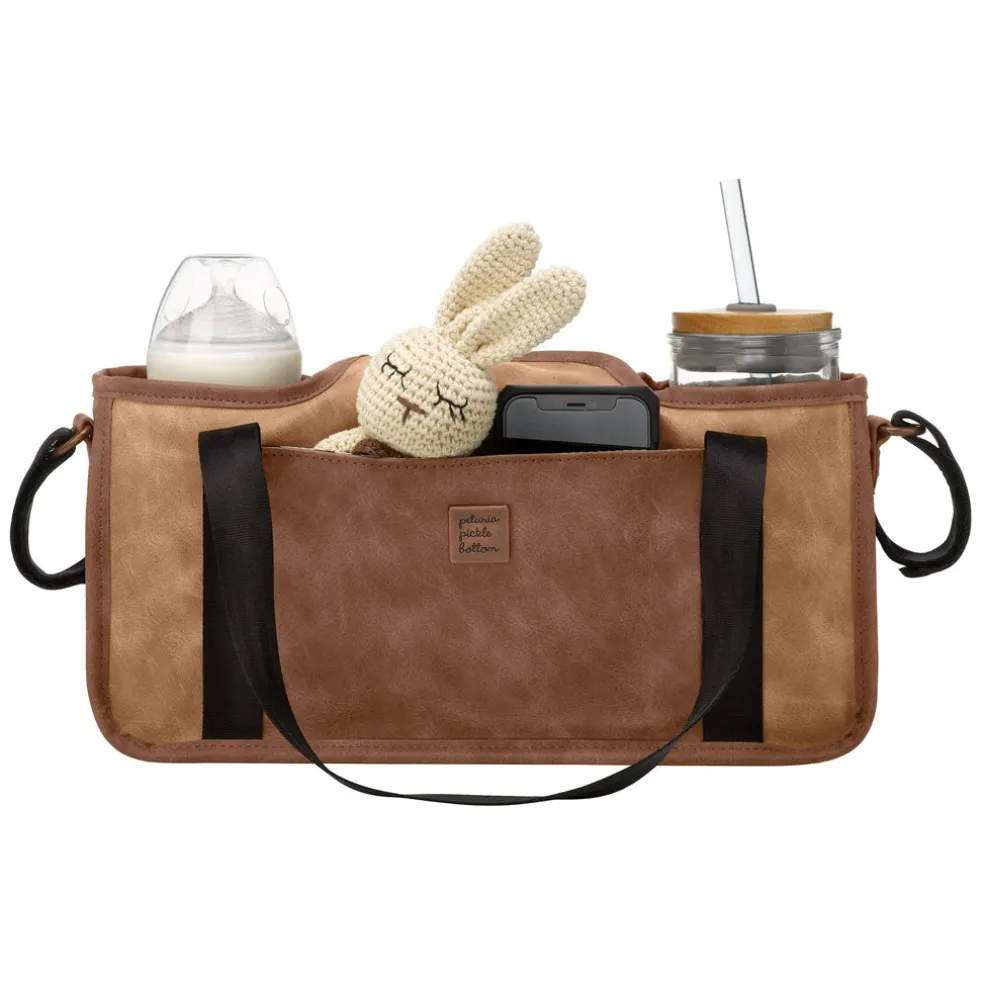 Petunia Pickle Bottom Stroller Caddy Brioche