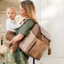 Petunia Pickle Bottom Tempo Backpack - Brioche