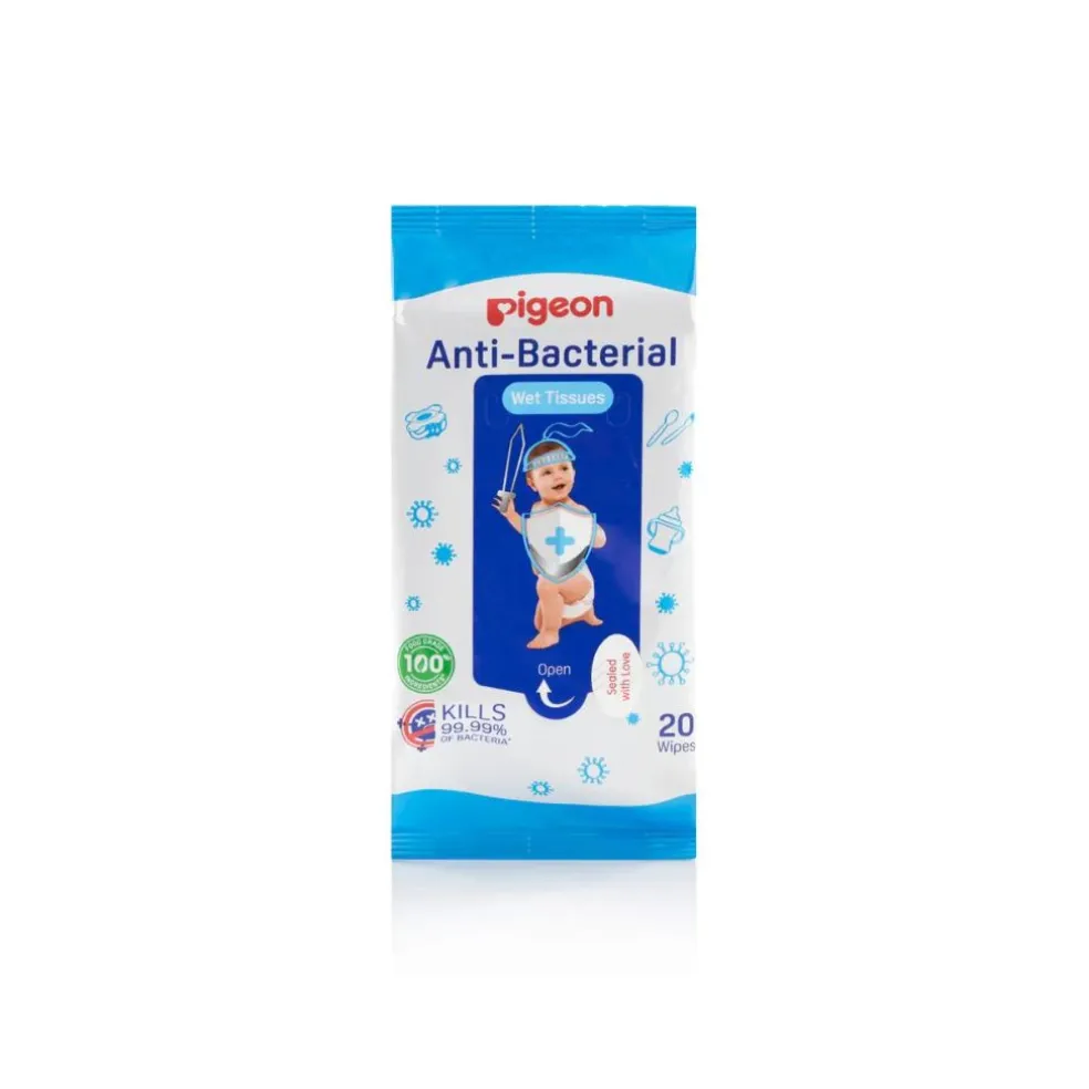 Pigeon Anti-Bacterial Wet Tissue