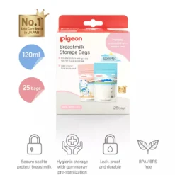 Pigeon Breastmilk Storage Bag Holiday (120ml) - 25 bags