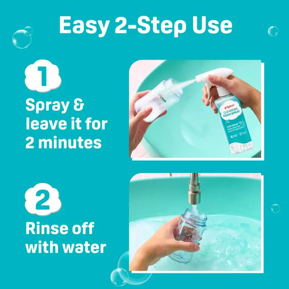 Pigeon Cleansing Foam Spray 280ml